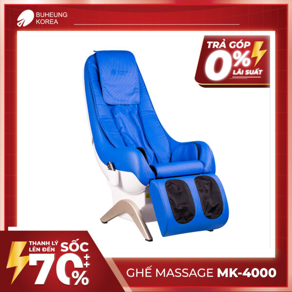 [Thanh lý tồn kho] Ghế massage Buheung Korea MK-4000 1