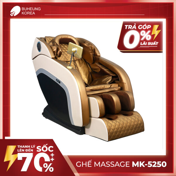 [Thanh lý tồn kho] Ghế Massage Buheung Korea MK-5250 1