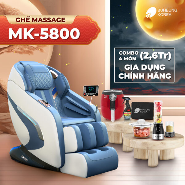 Ghế Massage BUHEUNG Blue Ocean MK-5800 1