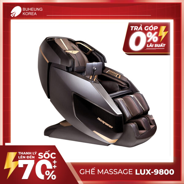 [Thanh lý tồn kho] Ghế Massage Buheung Transformer LUX 9800 1