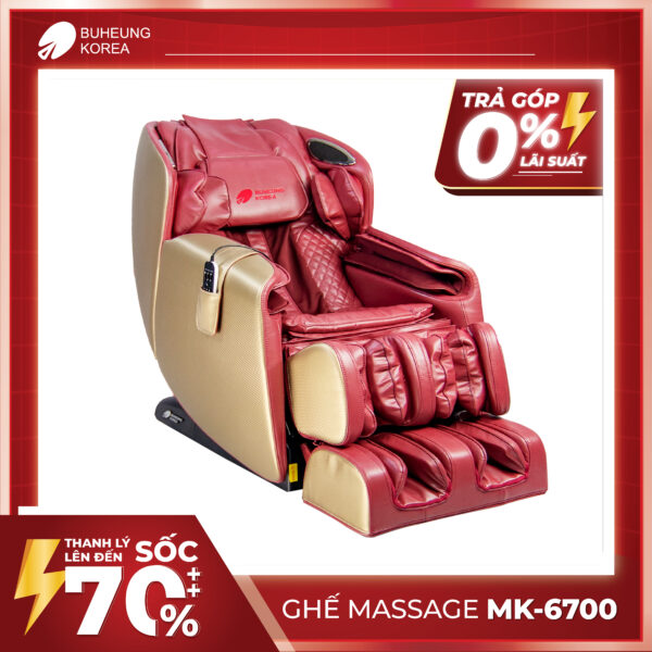 [Thanh lý tồn kho] Ghế Massage Toàn Thân 4D Imperial Ruby MK-6700 1